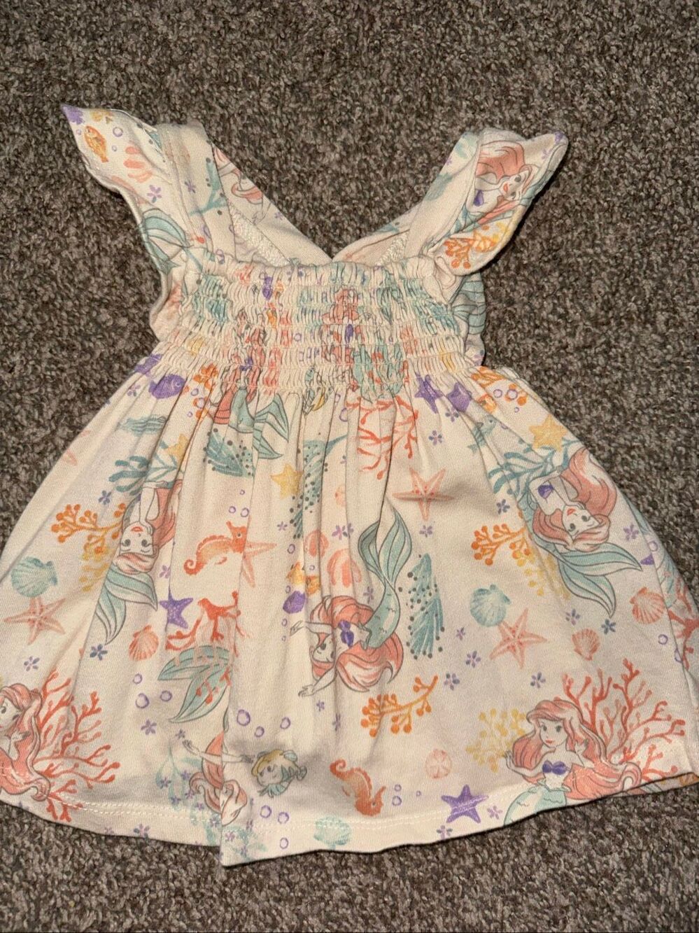 Disney princess the little mermaid Baby Girl outfit 0-3 months bundle outfit 3 m